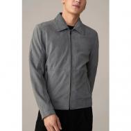 куртка  демисезонная, карманы, размер 46, серый Strellson