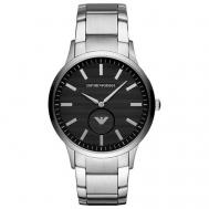 Наручные часы  Renato AR11118, черный, серебряный Emporio Armani