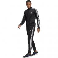 Костюм , олимпийка и джоггеры, размер 7, черный Adidas