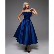 Платье , размер 44, синий VEHOVAdresses