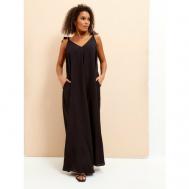 Сарафан , размер единый, черный "Yolka_Dress"