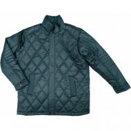 куртка , демисезон/зима, силуэт прямой, размер 7XL(64), зеленый Olser