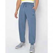 брюки , карманы, размер M, синий Adidas