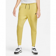 Беговые брюки  Tech Fleece, размер M, желтый Nike