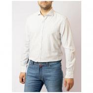 Рубашка , размер 44, серый Pierre Cardin