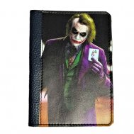 Обложка для паспорта  Джокер, натуральная кожа, отделение для карт, горчичный GOCH