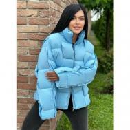 Куртка  , размер 50, голубой Diffberd