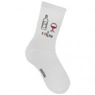 Женские носки , размер 35-40, белый Yes!Socks