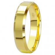 Кольцо обручальное , желтое золото, 585 проба, размер 18 Azade