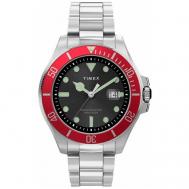 Наручные часы  TW2U41700, черный, серебряный Timex