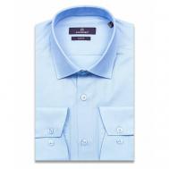 Рубашка , размер M (39-40 cm.), голубой Poggino