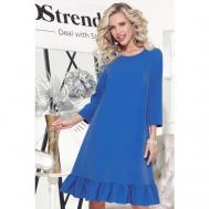 Платье , размер 46, синий DSTrend