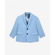Пиджак , однобортный, размер 110, голубой Gulliver