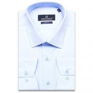 Рубашка , размер (52)XL, голубой Poggino