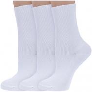 Женские носки , вязаные, размер 25, белый Dr. Feet