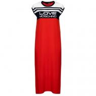 Платье , размер 42, красный Love Moschino