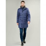 куртка , демисезон/зима, размер 56, синий BAZIONI