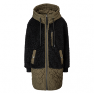 куртка  , демисезон/зима, карманы, капюшон, размер XXL, черный Q/S by s.Oliver