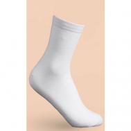 Женские носки , 5 пар, размер 36/41, белый Lumanzhu