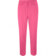 Брюки чинос   летние, повседневный стиль, карманы, стрейч, размер 38, розовый Bianca