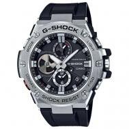 Наручные часы  G-Shock GST-B100-1A, серебряный, черный Casio