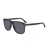 Солнцезащитные очки , квадратные, с защитой от УФ, для мужчин, черный Tom Ford
