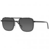 Солнцезащитные очки , квадратные, оправа: металл, для мужчин, черный Prada