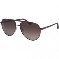 Солнцезащитные очки , авиаторы, оправа: металл, поляризационные, для мужчин, серый Chopard
