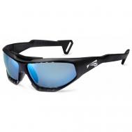 Солнцезащитные очки , овальные, спортивные, ударопрочные, поляризационные, с защитой от УФ, устойчивые к появлению царапин, черный LiP Sunglasses