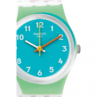 Наручные часы  Женские наручные часы DE TRAVERS LW146, зеленый, бирюзовый Swatch