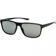 Солнцезащитные очки , прямоугольные, поляризационные, с защитой от УФ, фотохромные, для мужчин, черный StyleMark
