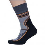 Мужские носки , 1 пара, классические, утепленные, махровые, размер 29-31, серый Mark Formelle