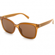 Солнцезащитные очки , бабочка, с защитой от УФ, для женщин, коричневый SPG