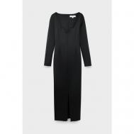 Платье , вечернее, прилегающее, миди, размер 42, черный Mother of All