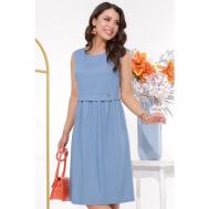 Платье , размер 54, синий DSTrend