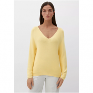 Пуловер , длинный рукав, размер L, желтый s.Oliver