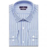 Рубашка , размер XL (43-44 cm.), синий Poggino