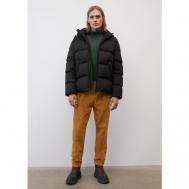 куртка , демисезон/зима, водонепроницаемая, карманы, капюшон, внутренний карман, размер S, черный Marc O'Polo