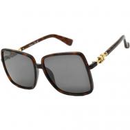 Солнцезащитные очки , бабочка, с защитой от УФ, для женщин, коричневый Max Mara