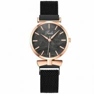 Наручные часы Часы наручные женские, d-3.2 см, магнитный браслет, черные, мультиколор Top Market