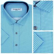 Рубашка , размер S, голубой Alexander Matin