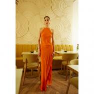 Платье , размер 40, оранжевый Sashaskvo