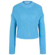 Пуловер , длинный рукав, размер XL, синий Tom Tailor