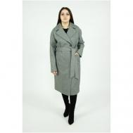Пальто   демисезонное, размер 52, серый Kristina Moda