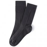 Носки , размер 42-43(3), серый, черный Incanto