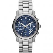 Наручные часы  MK5814, серебряный, синий Michael Kors