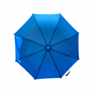 Зонт-трость полуавтомат, купол 84 см., система «антиветер», голубой My_life