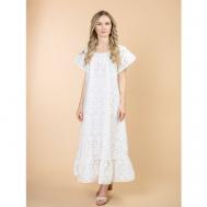 Платье размер 2XL, белый Индия