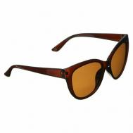 Солнцезащитные очки  304-407-коричневые, оправа: пластик, для женщин, коричневый Galante