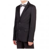 Школьный пиджак , размер 140/72, черный Инфанта